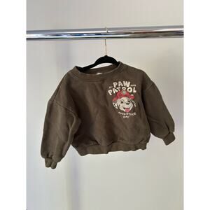 Zara Paw Patrol Classic Pullover Sweater Size 18-24M‎